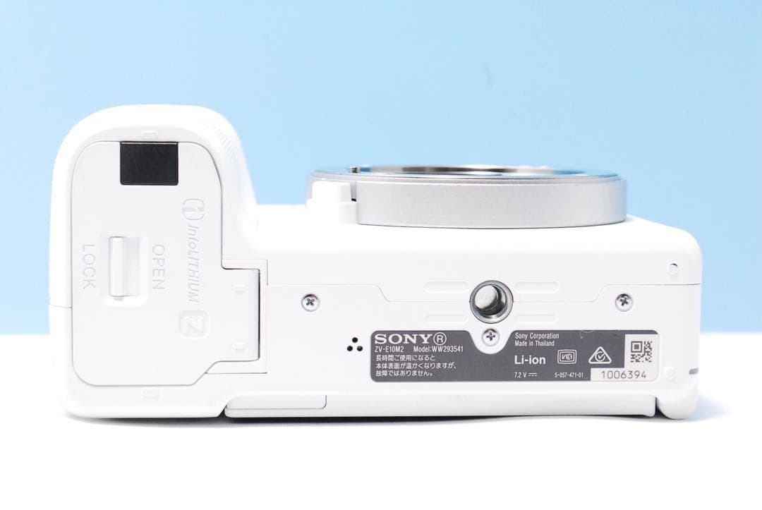Vlog最強セット】SONY ZV-E10 II ダブル+純正グリップ ホワイト