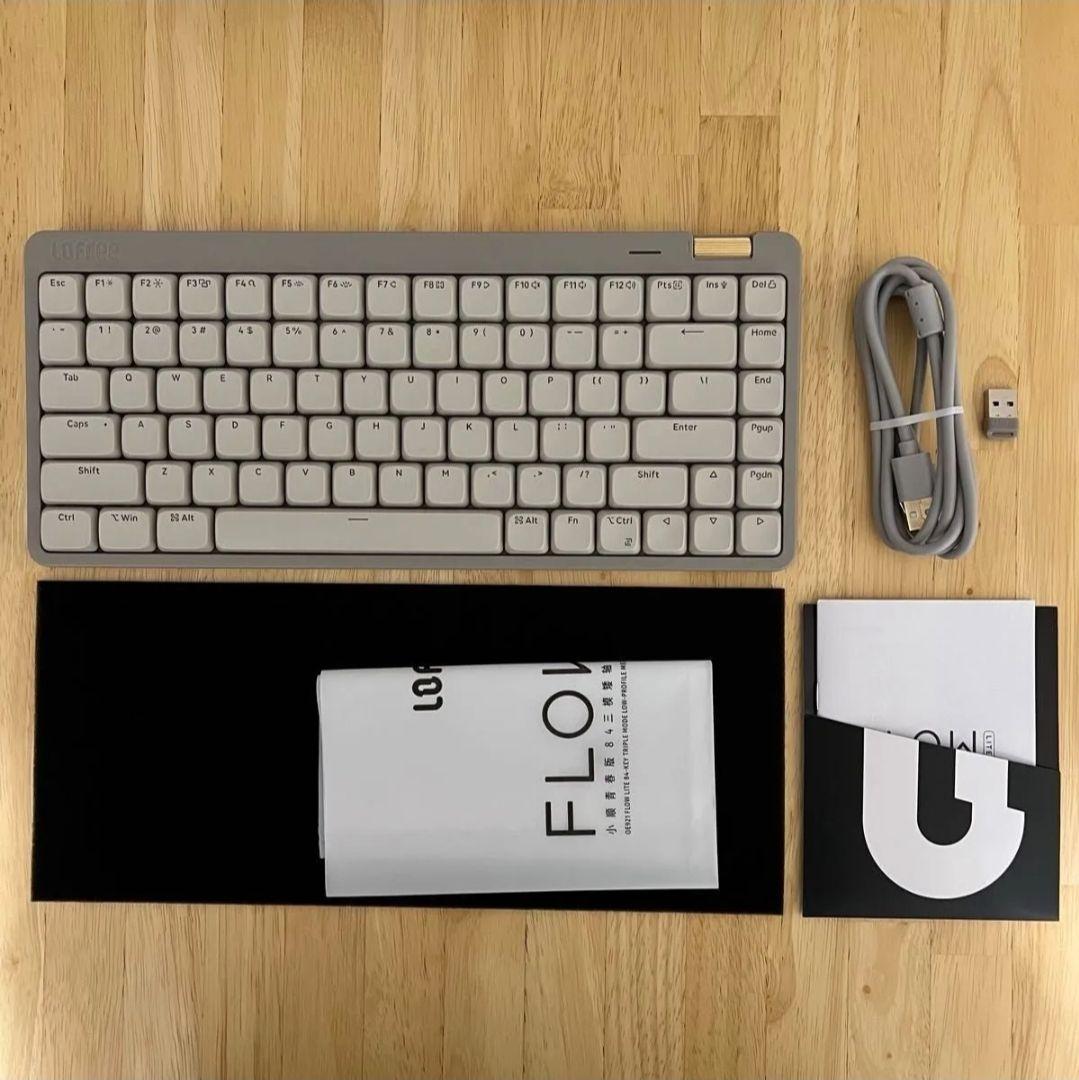 Lofree Flow Lite 84 ロープロファイル メカニカルキーボード