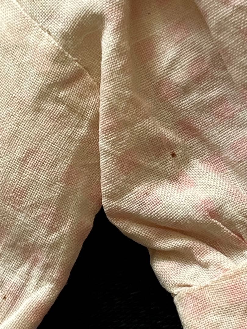 アンティーク人形ドレス チャイナヘッドパリアンビスクドールショルダーペグドール