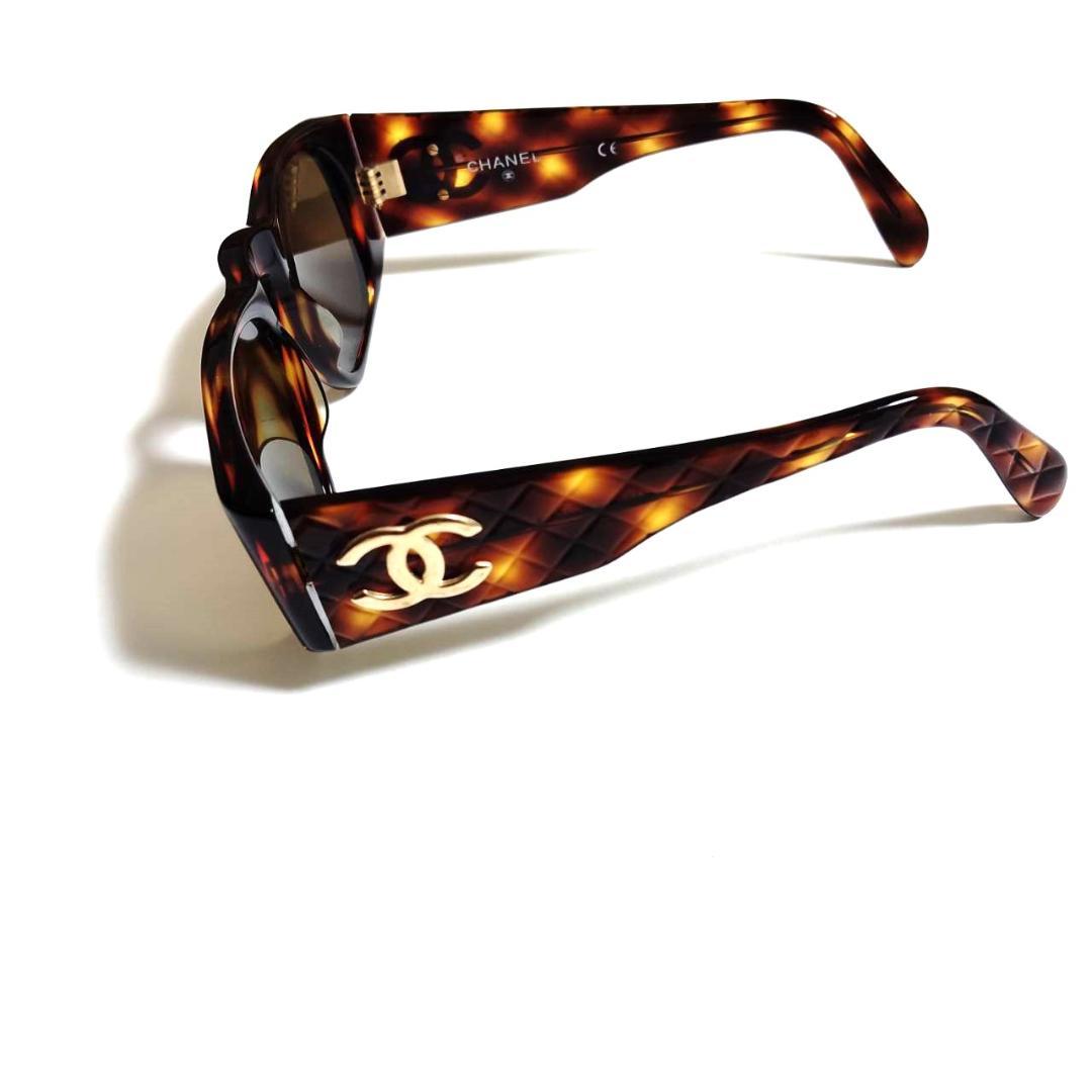 CHANEL シャネル ココマーク サングラス べっこう 眼鏡　メガネ