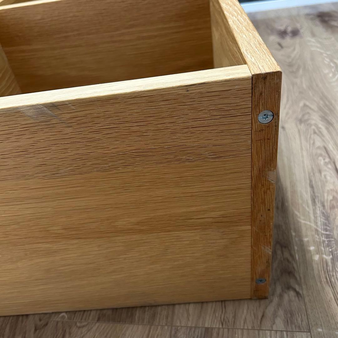 無印良品 スタッキングシェルフ 3段×2列 オーク材