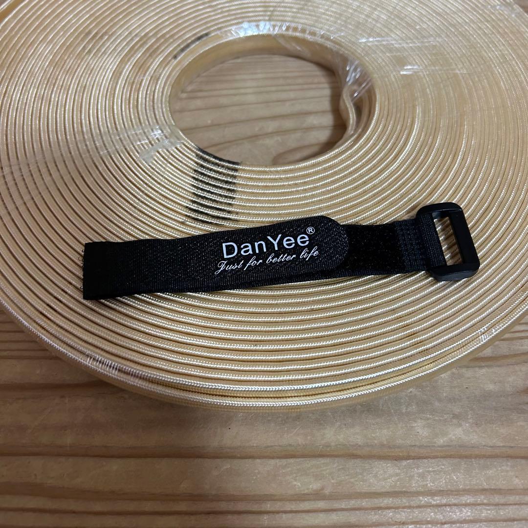 一点限り✨DanYee ケーブル ゴールド　30M