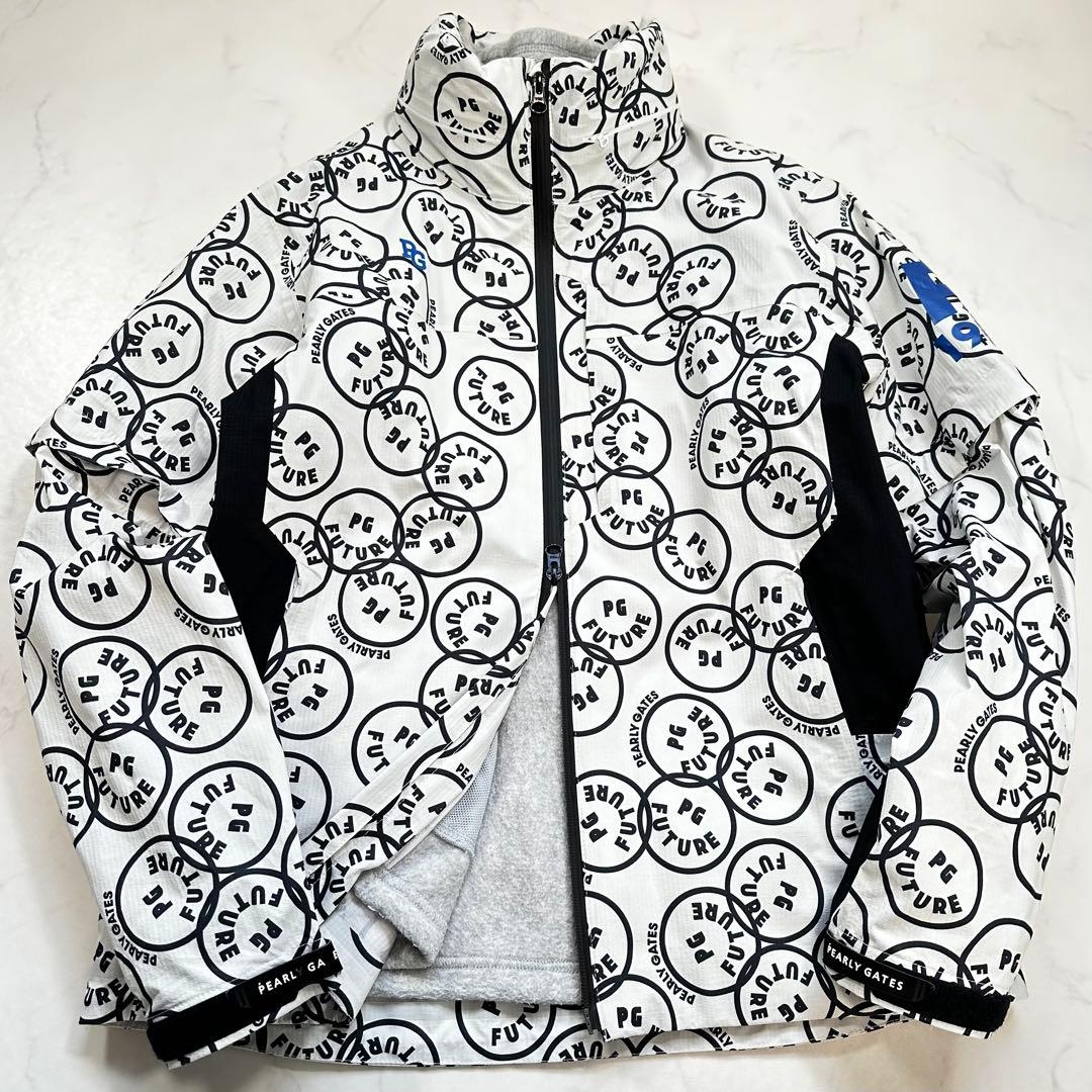 4WAY 近年モデル◎パーリーゲイツ ナイロンブルゾン フリースセット メンズ4