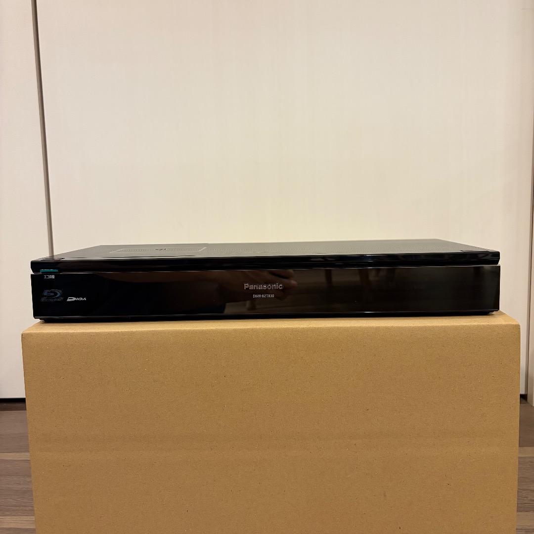 【美品】Panasonic 3TBブルーレイレコーダー DMR-BZT830 ②