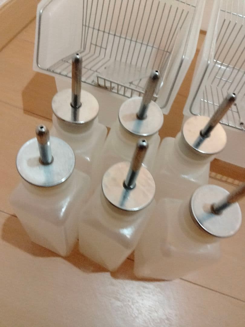 未使用マウス飼育ケージ　小　6台