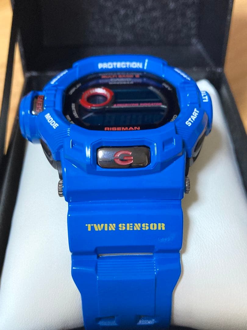 レア！希少色！美品！G-SHOCK ライズマンGW-9200BLJ-2JF 青