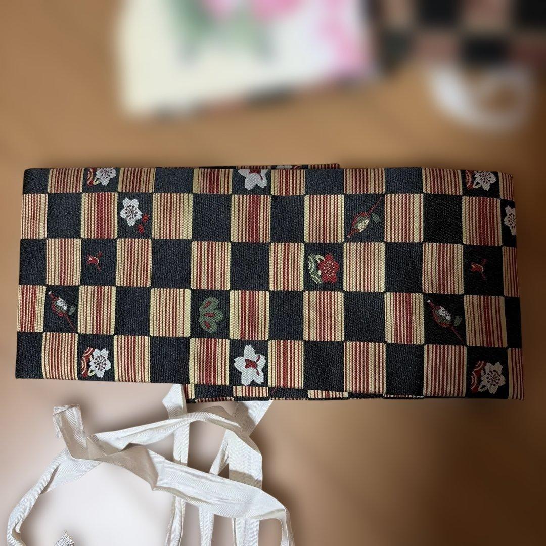 七五三　7歳　着物セット　紫　蝶々