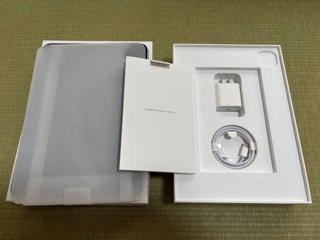 iPad Pro 11インチ (M4)Wi-Fi 256GBシルバー&純正カバー
