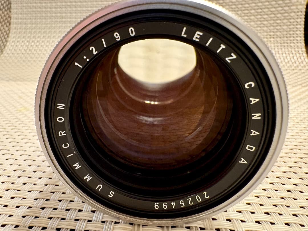 値下げしました。ライカズミクロン 90mm/202万台 2オーナー美品