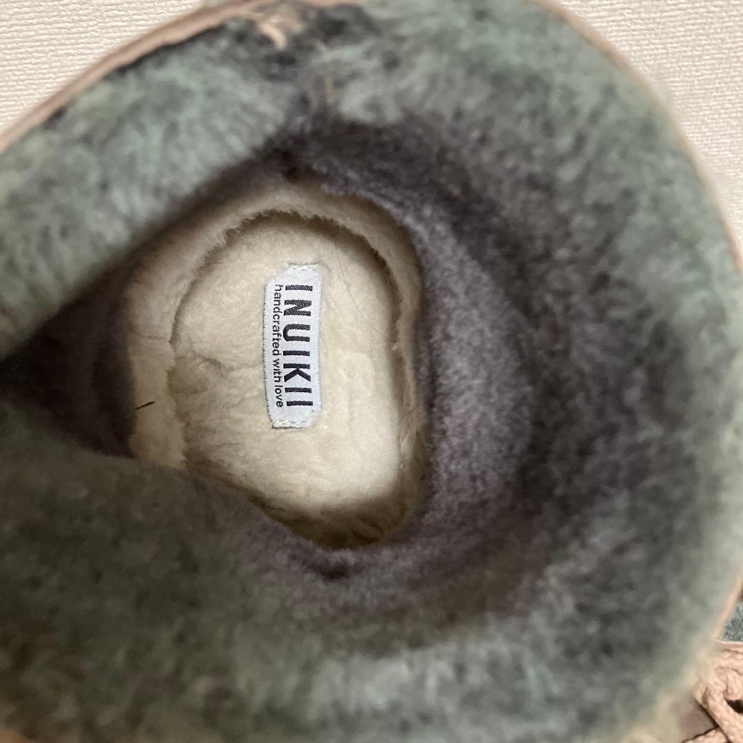 【イヌイキ】IKUIKIl スノーブーツ　ムートンブーツ　サイズ37