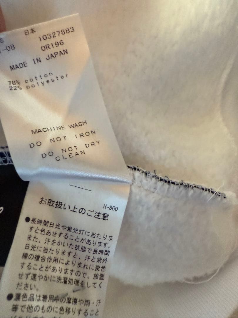 PEARLY GATES ミッキーマウスコラボ トレーナー サイズ4 裏起毛