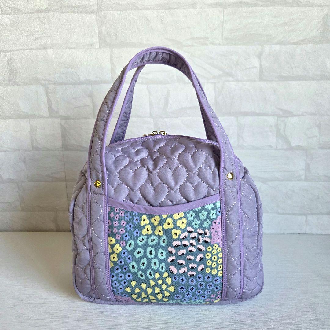 ❣️Ruby ❣️٩(๑❛ᴗ❛๑)۶様　丸型ボストンバッグ(M)　ハンドメイド