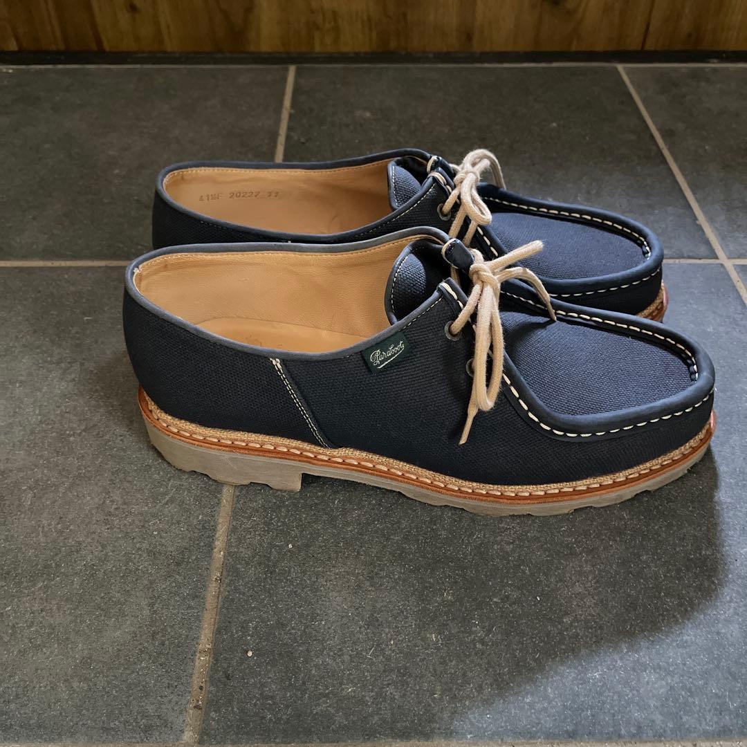 パラブーツ　ミカエル　キャンバス素材