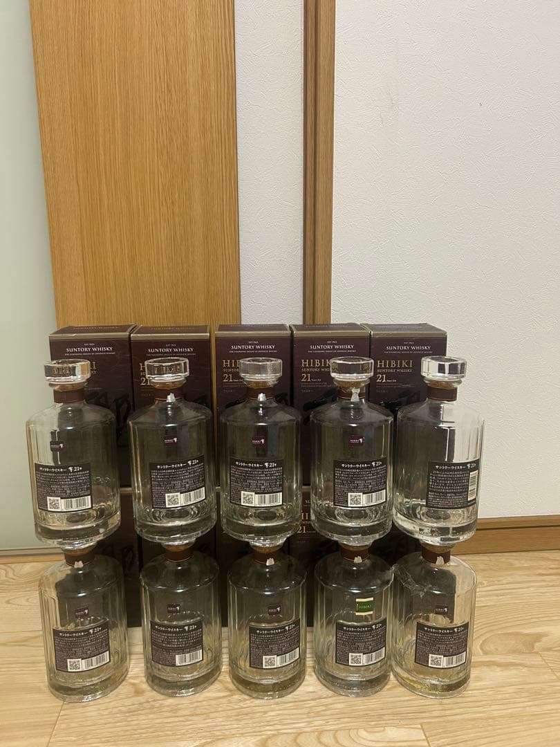 HIBIKI 21年 ウイスキー 10セット