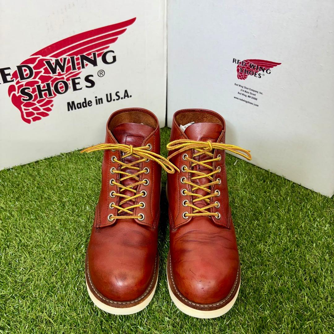 【安心品質0692】廃盤レッドウイング8166ブーツ送料無料R7