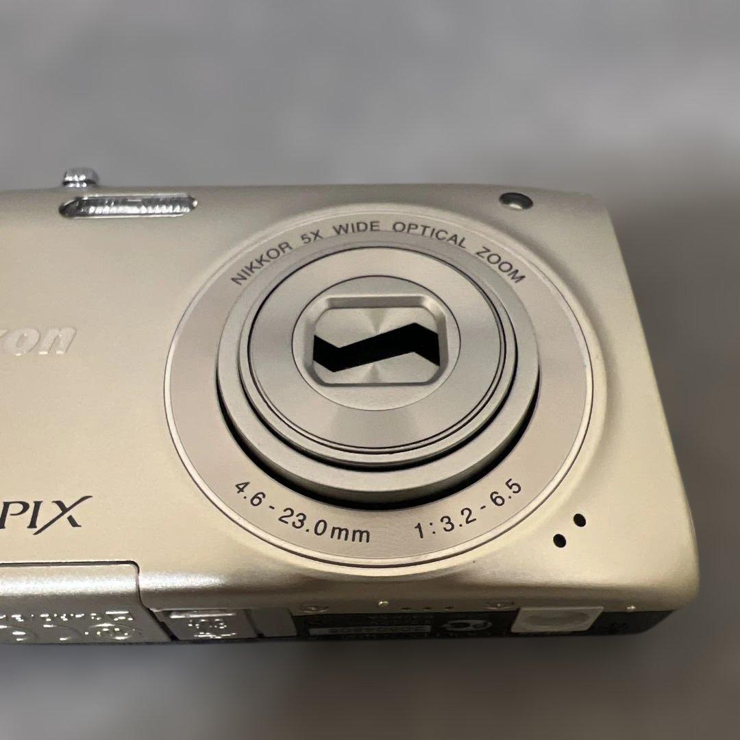 【訳あり動作品】Nikon COOLPIX s3100 コンパクトデジタルカメラ