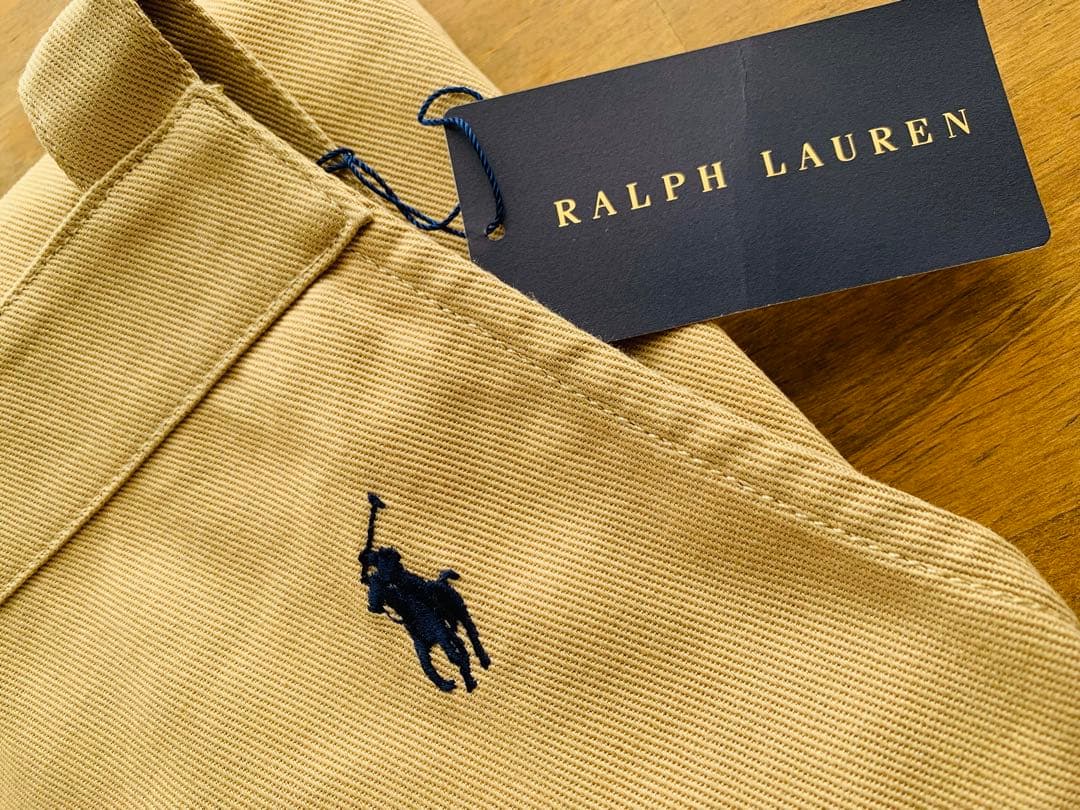 【新品タグ付✨】Ralph Lauren ラルフ ベージュエプロン 女性 男性