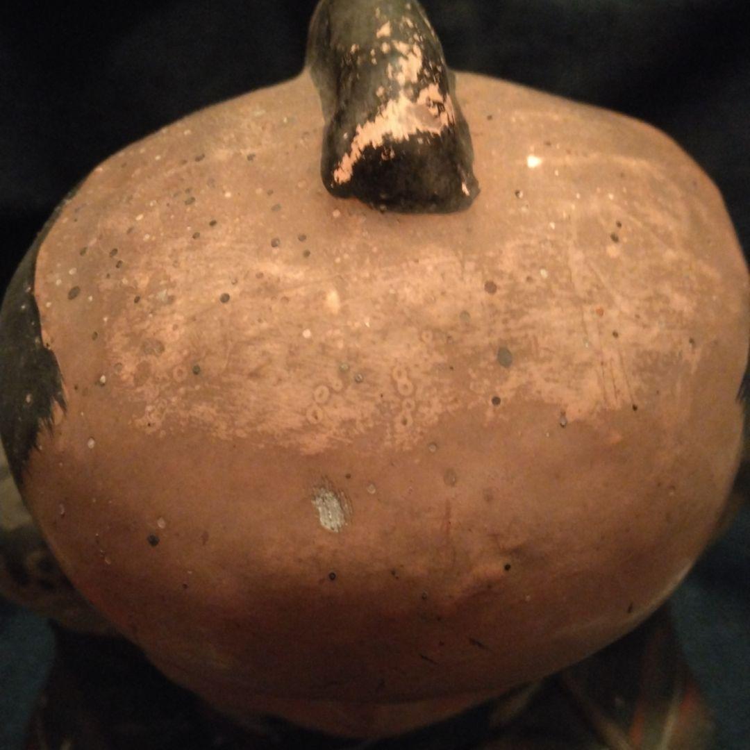 古い　福助さん　置物　骨董　大きな　開運　縁起物