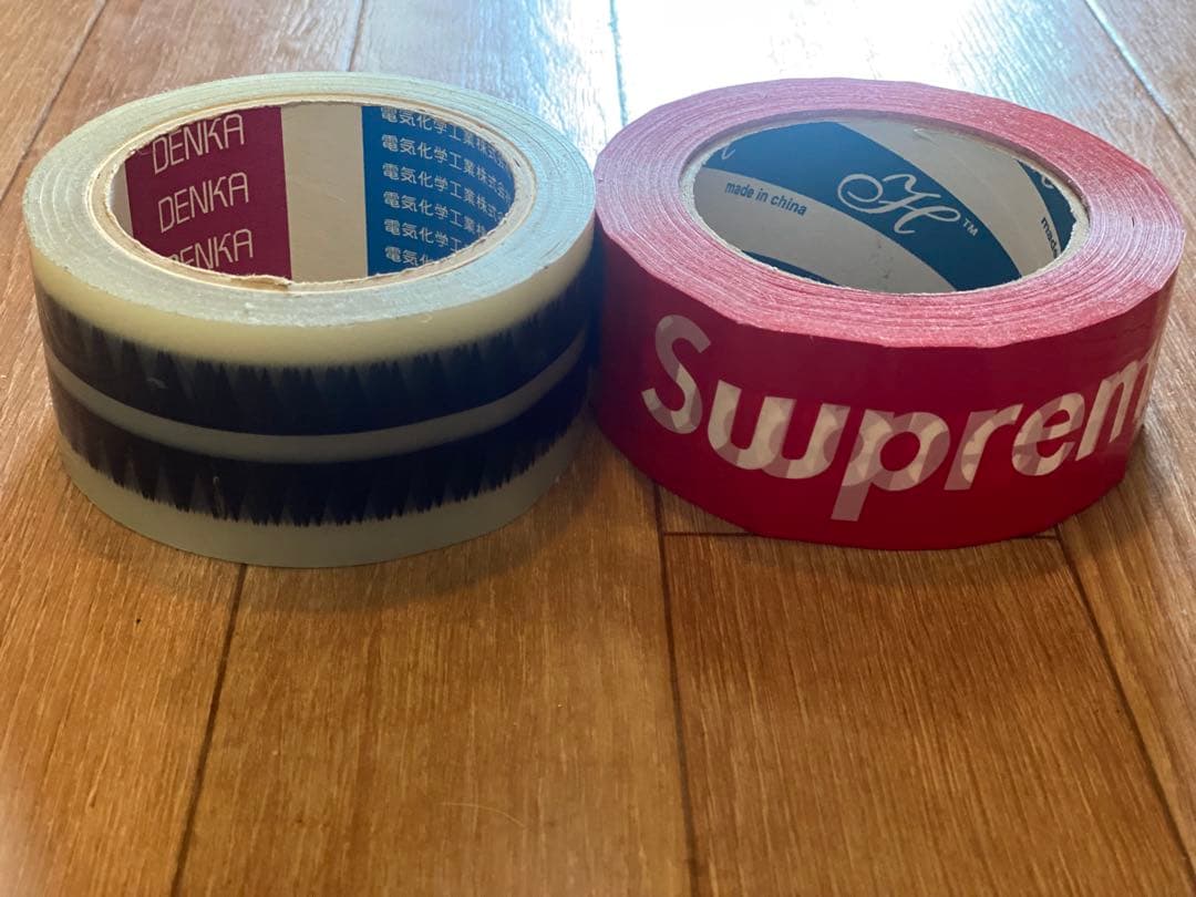 Supreme UNDERCOVERテープ 赤 青