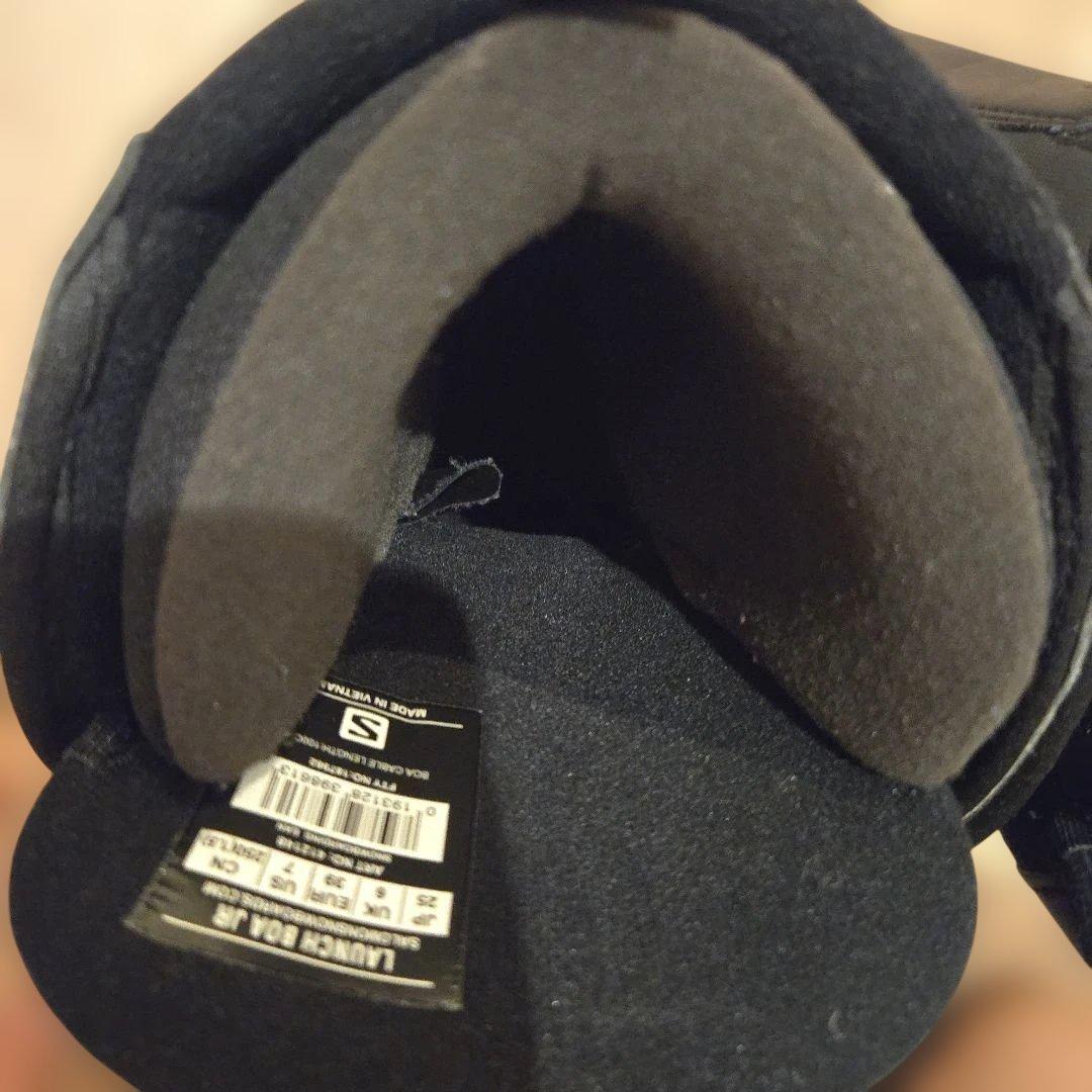 SALOMON スノーボードブーツ　25.0cm 中古　Boa