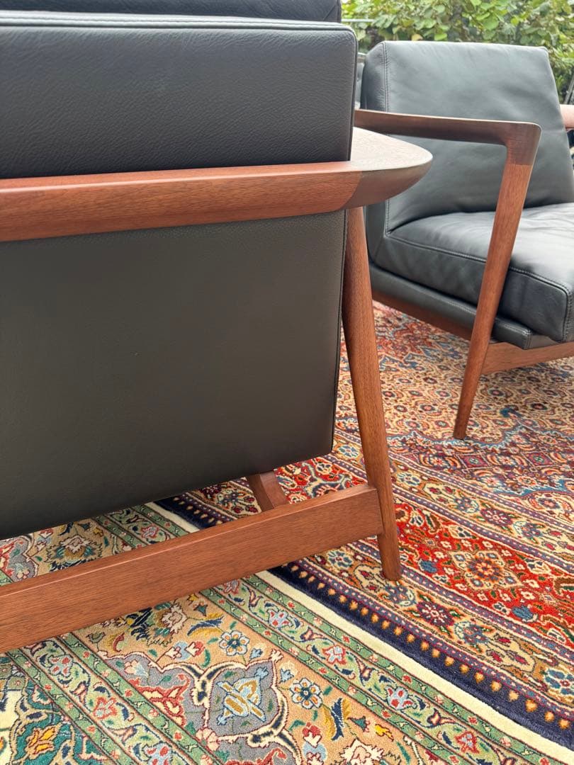 ぺこさん専用 アクタス HORSE SHOE 本革×マホガニー 高級