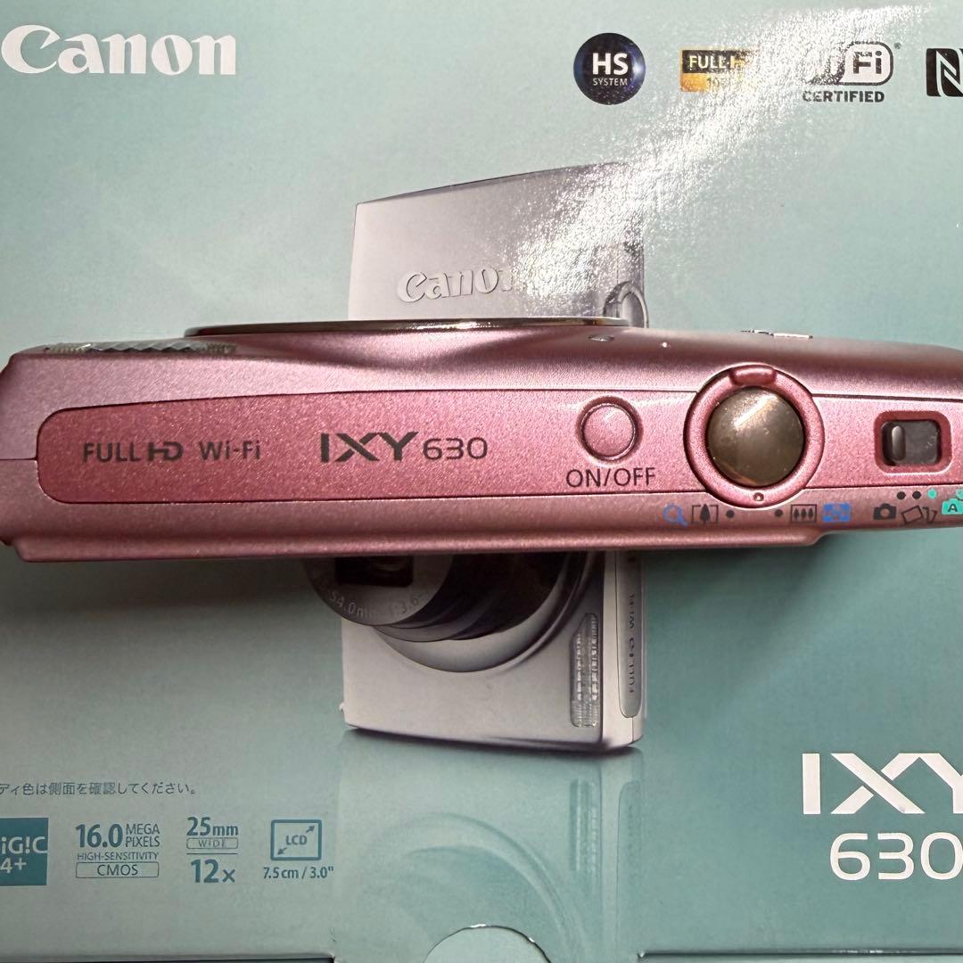 Canon デジタルカメラ IXY 630 ピンク　動作確認済