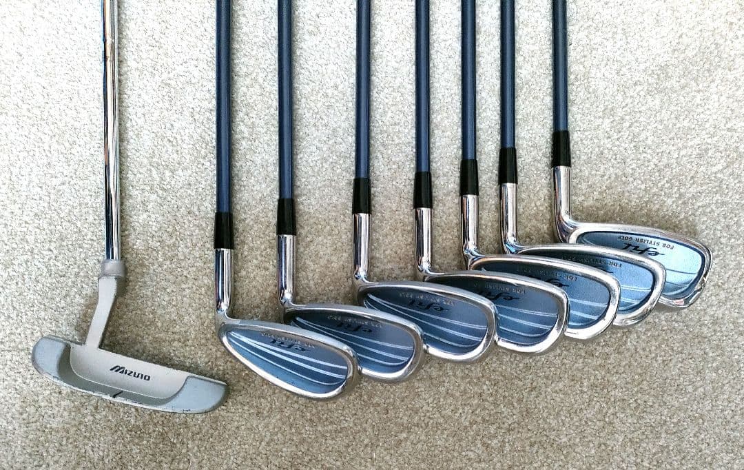 ENJOY GOLF キャディバッグ 、ミズノクラブセット