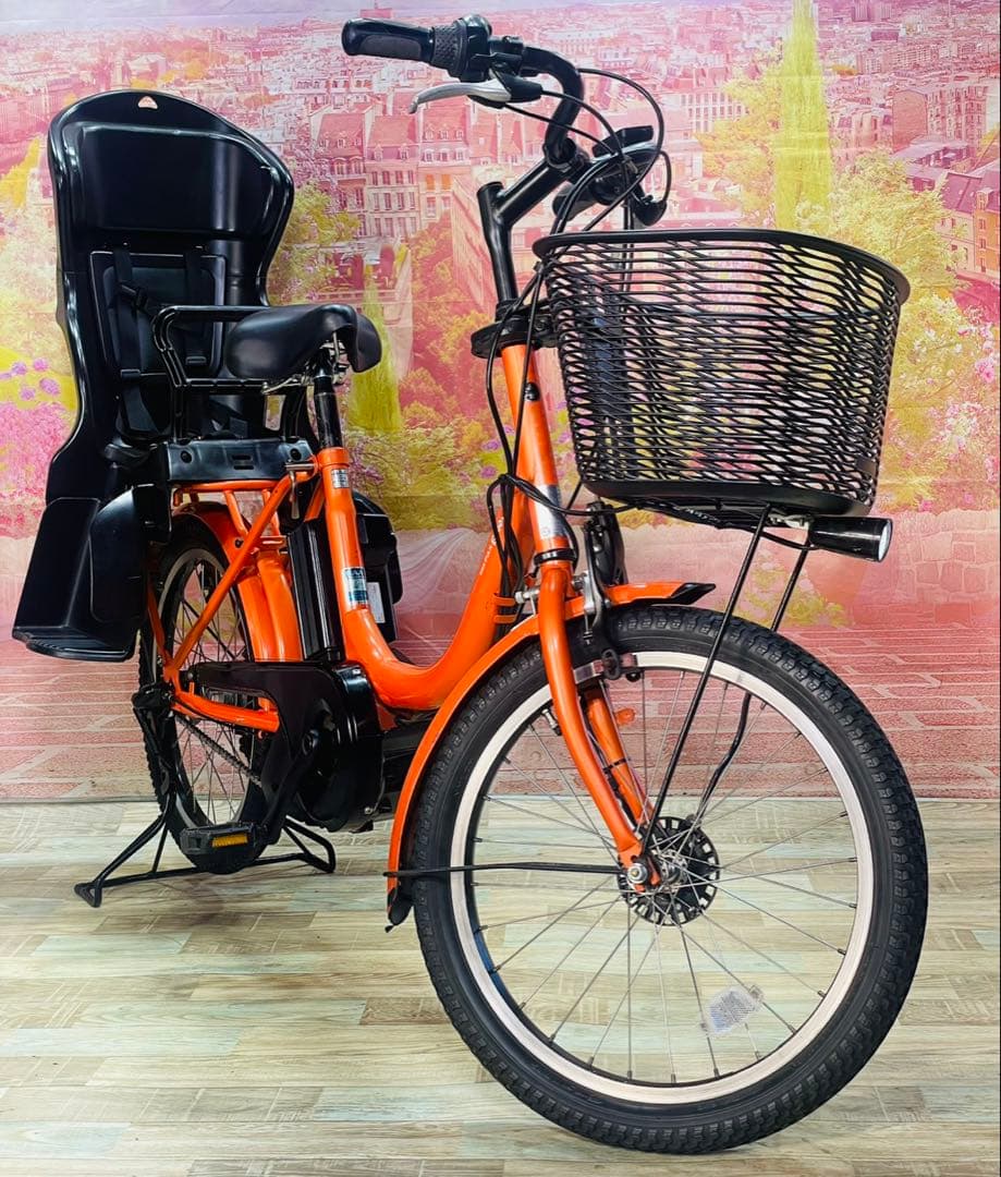 ZK3348 電動自転車 ヤマハ パスバビー 子供乗せ 20インチ 送料