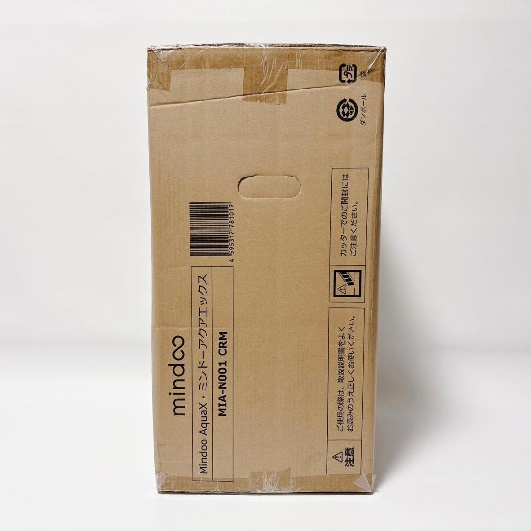 ミンドー アクアエックス MIA-N001 水拭き掃除機 クリーム 未開封
