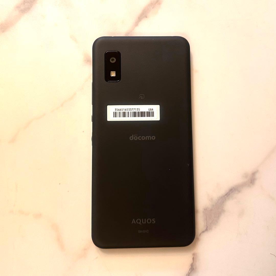 【中古品】AQUOS wish2 黒 ブラック
