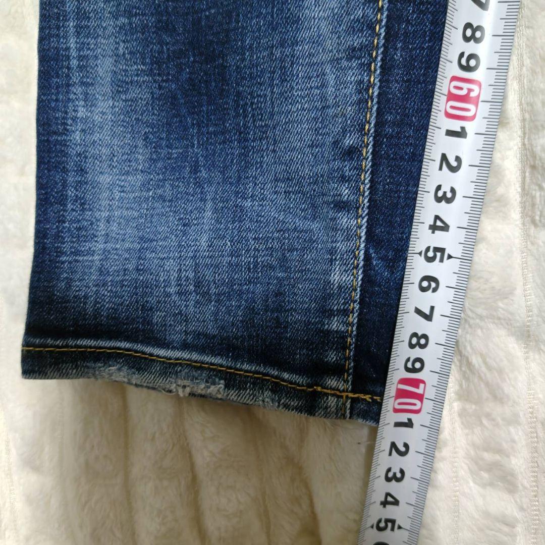 DSQUARED2 ディースクエアード　ダメージ加工デニム　44サイズ