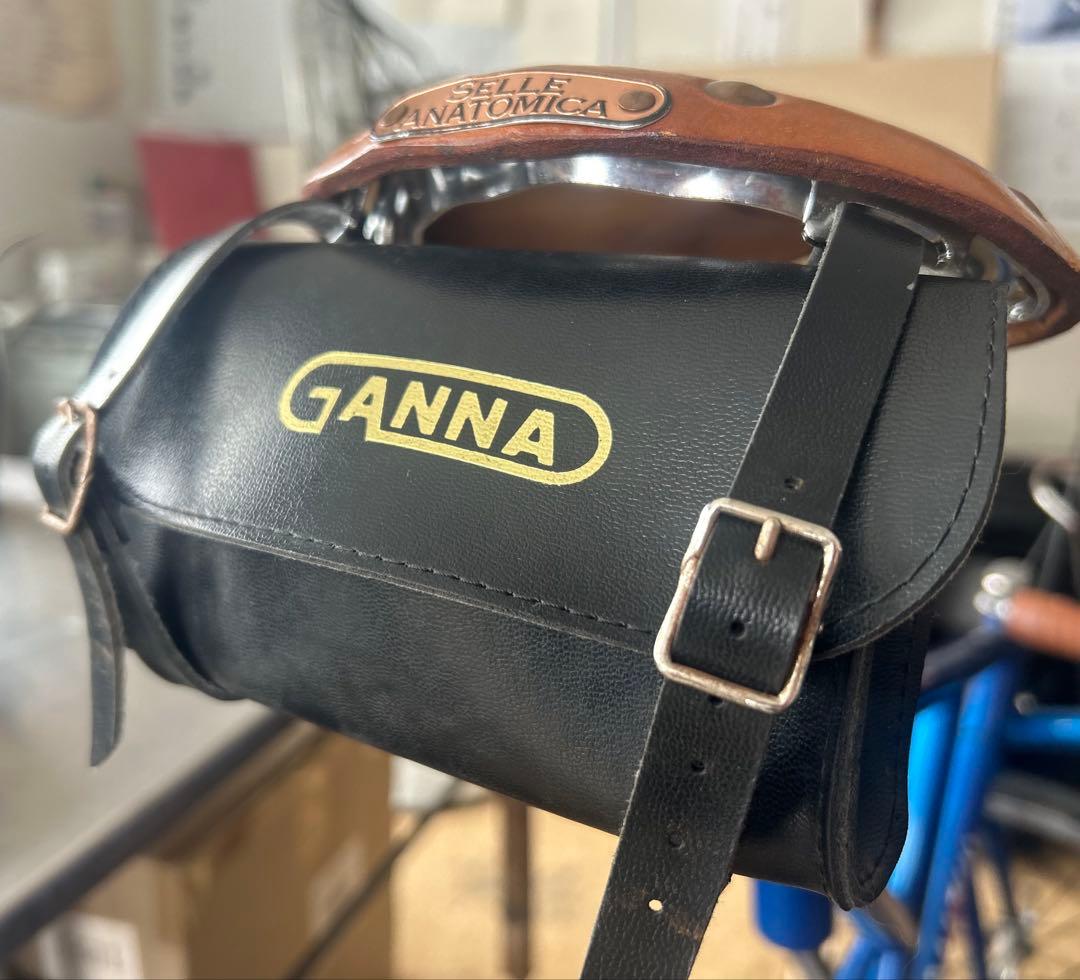 BROOKS GANNA サドルバッグセット　ツールバッグ　クロモリ