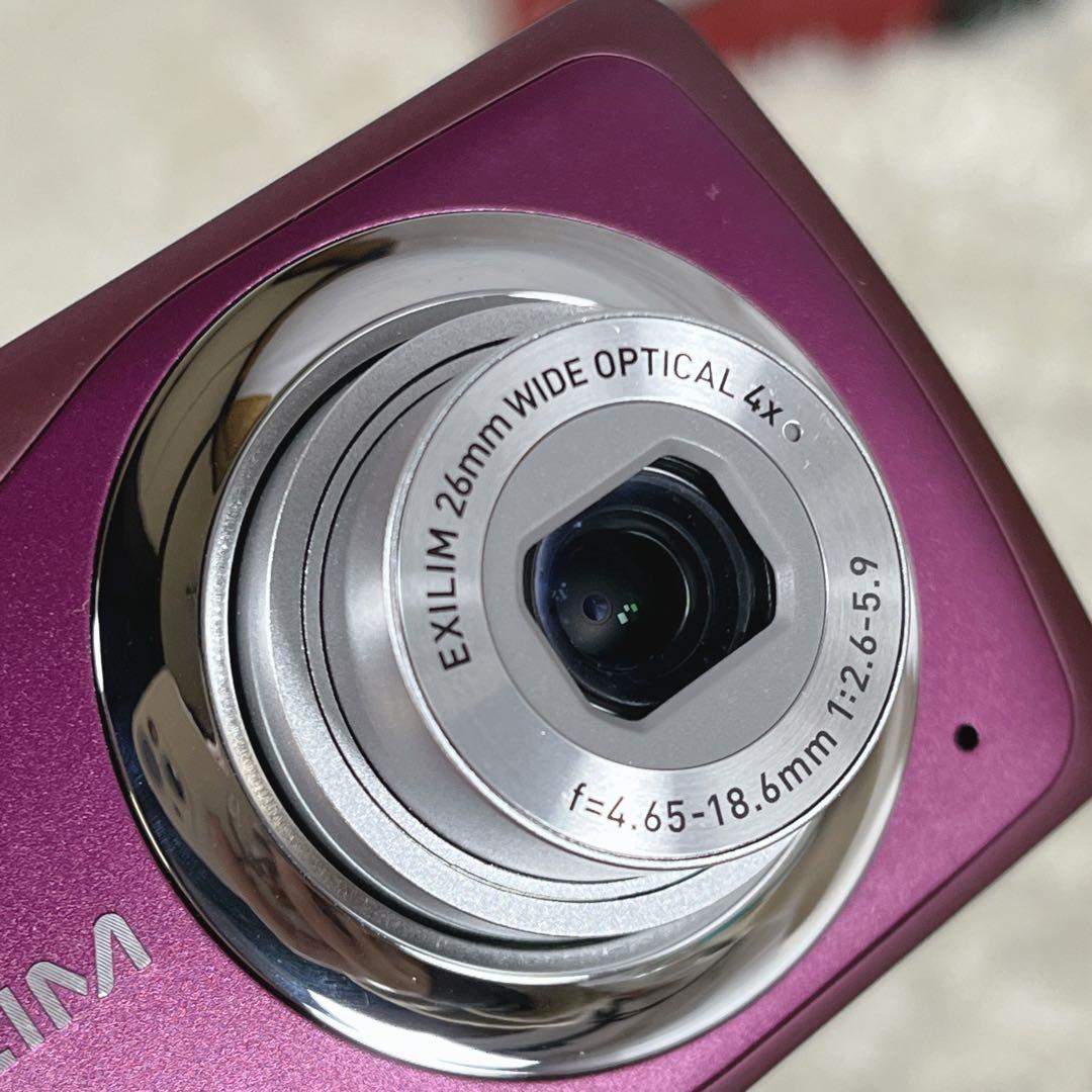 CASIO EXILIM EX-Z550 パープル デジタルカメラ　エクシリム