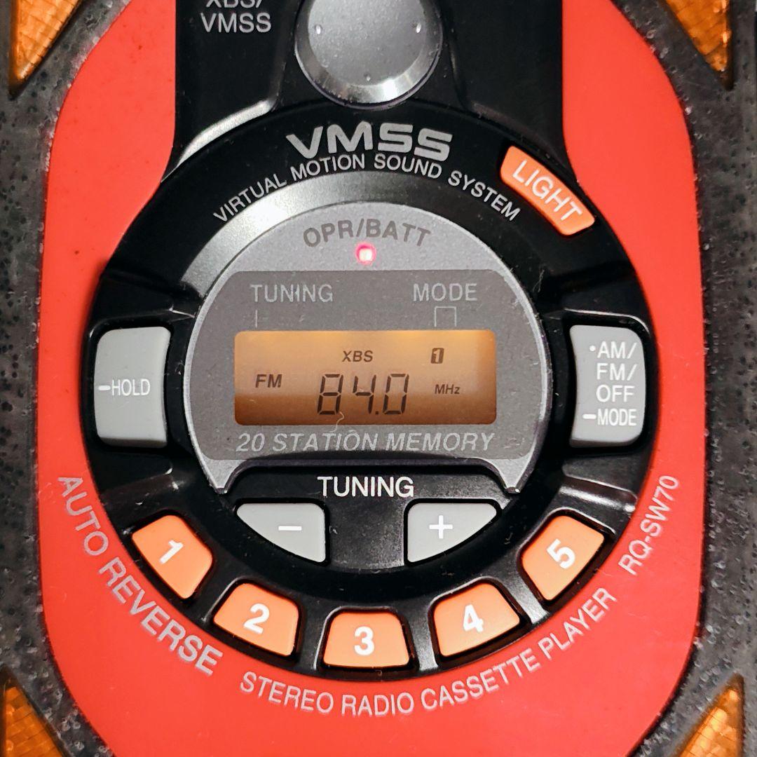 Panasonic ショックウェーブ レッド rq-sw70 カセットプレイヤー