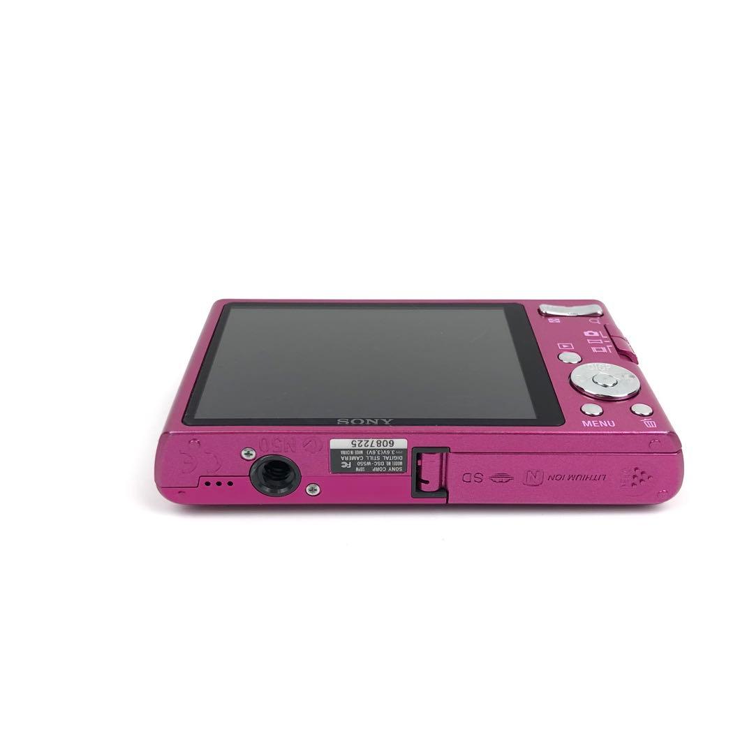 極美品　SONY Cyber-Shot DSC-W550デジタルカメラ コンデジ