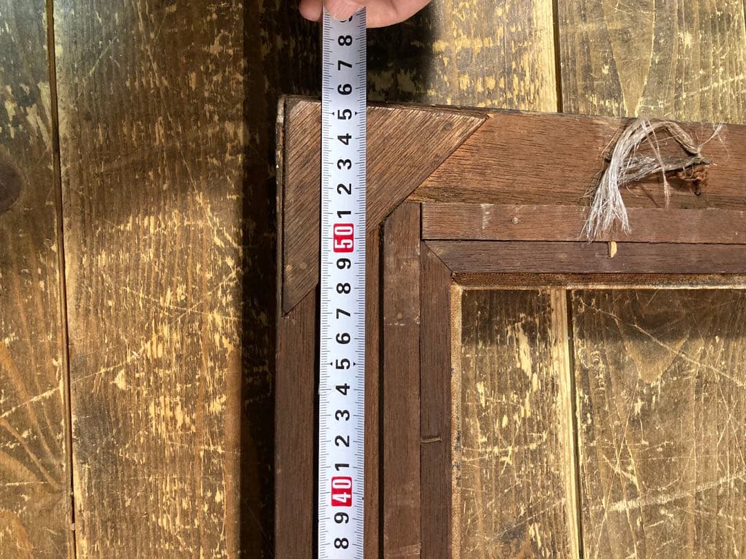 D 額縁　アート　アンティーク調　ヴィンテージ　木製　木枠　ブラウン　茶系