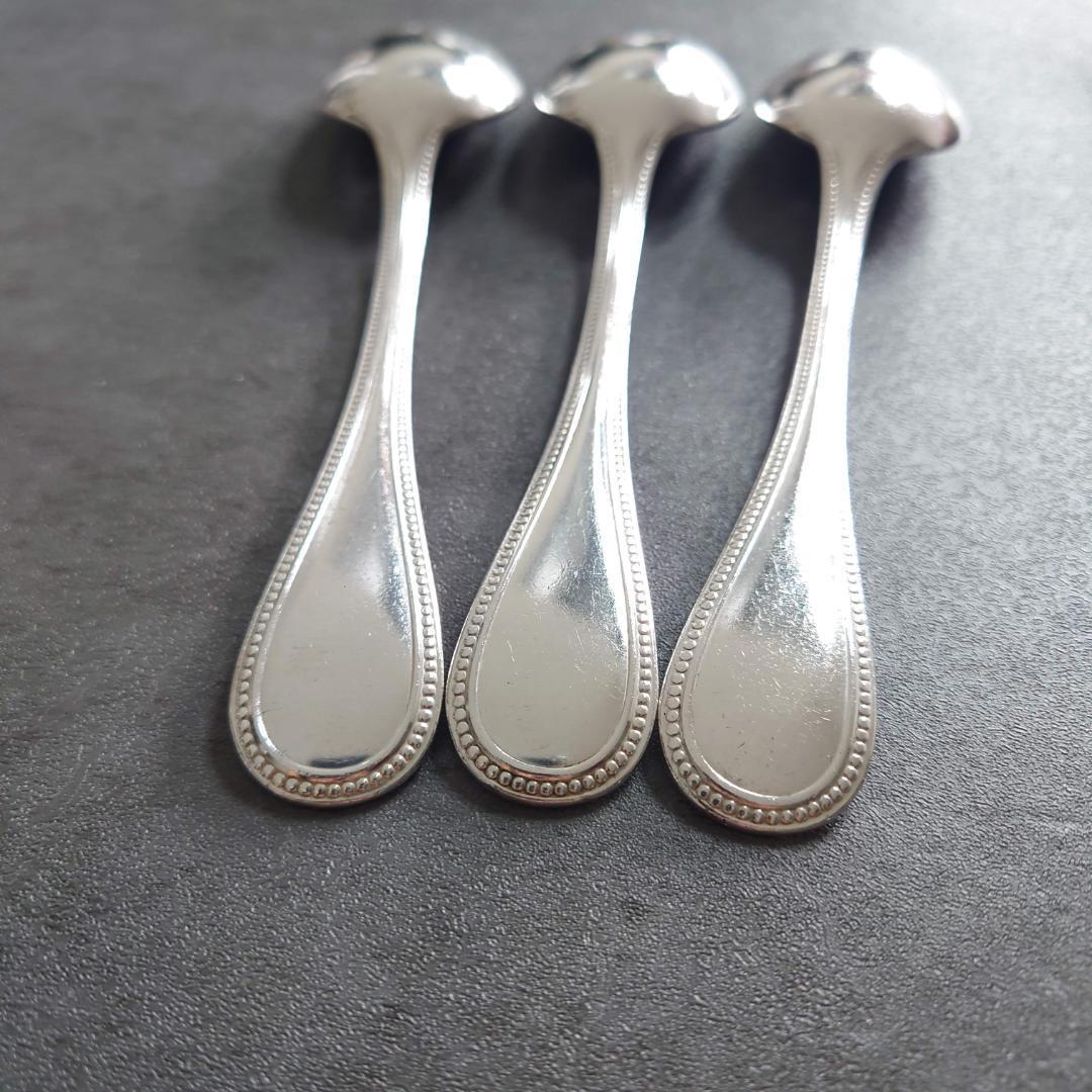 希少 クリストフル パール デザートスプーン 3点