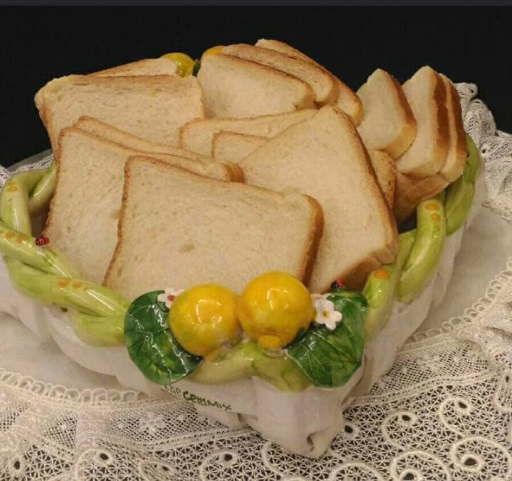 南イタリアのソレント半島の陶器カゴ