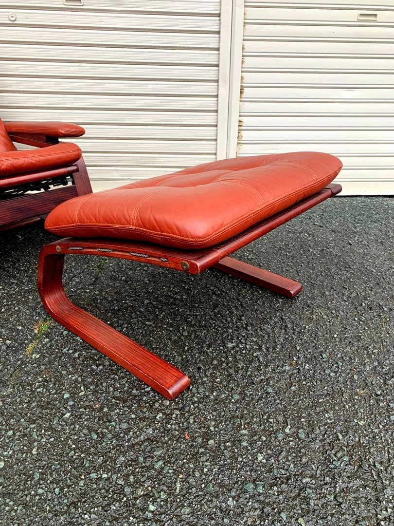 ヴィンテージ富士ファニチャーリクライニングパーソナルチェアー