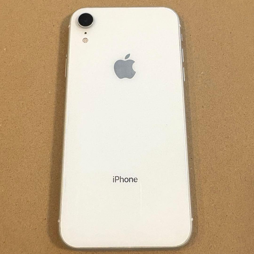 iPhoneXR ホワイト　128GB 本体のみ