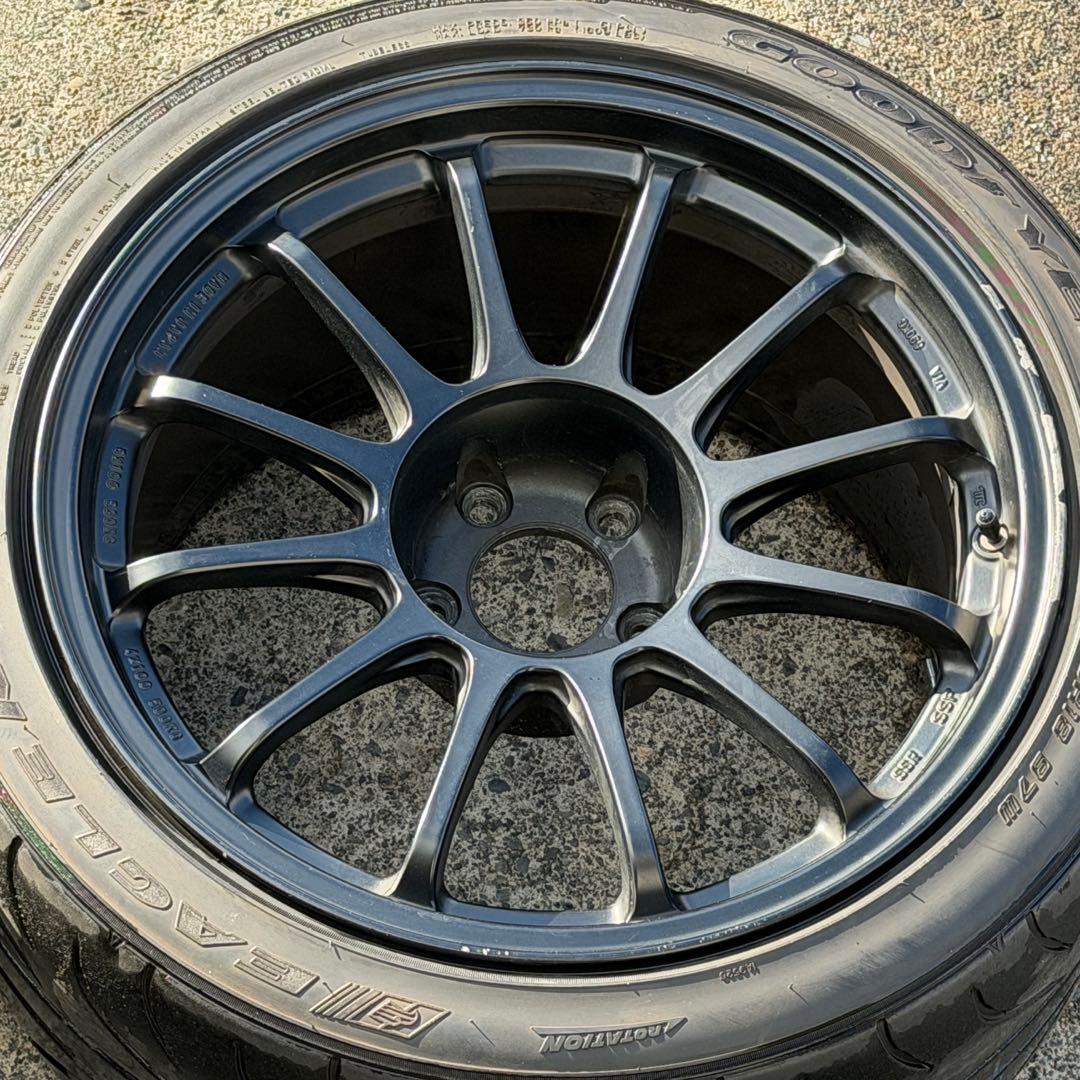 ENKEI RS04RR 2本、SSR TYPE-F 鍛造 2本 114.3