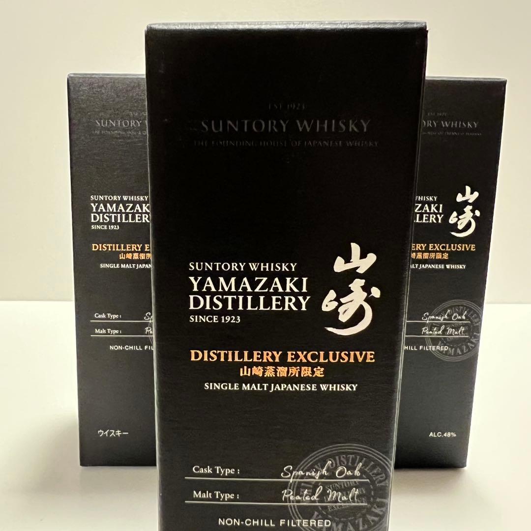 サントリー 山崎蒸溜所限定ウイスキー 180ml 4本