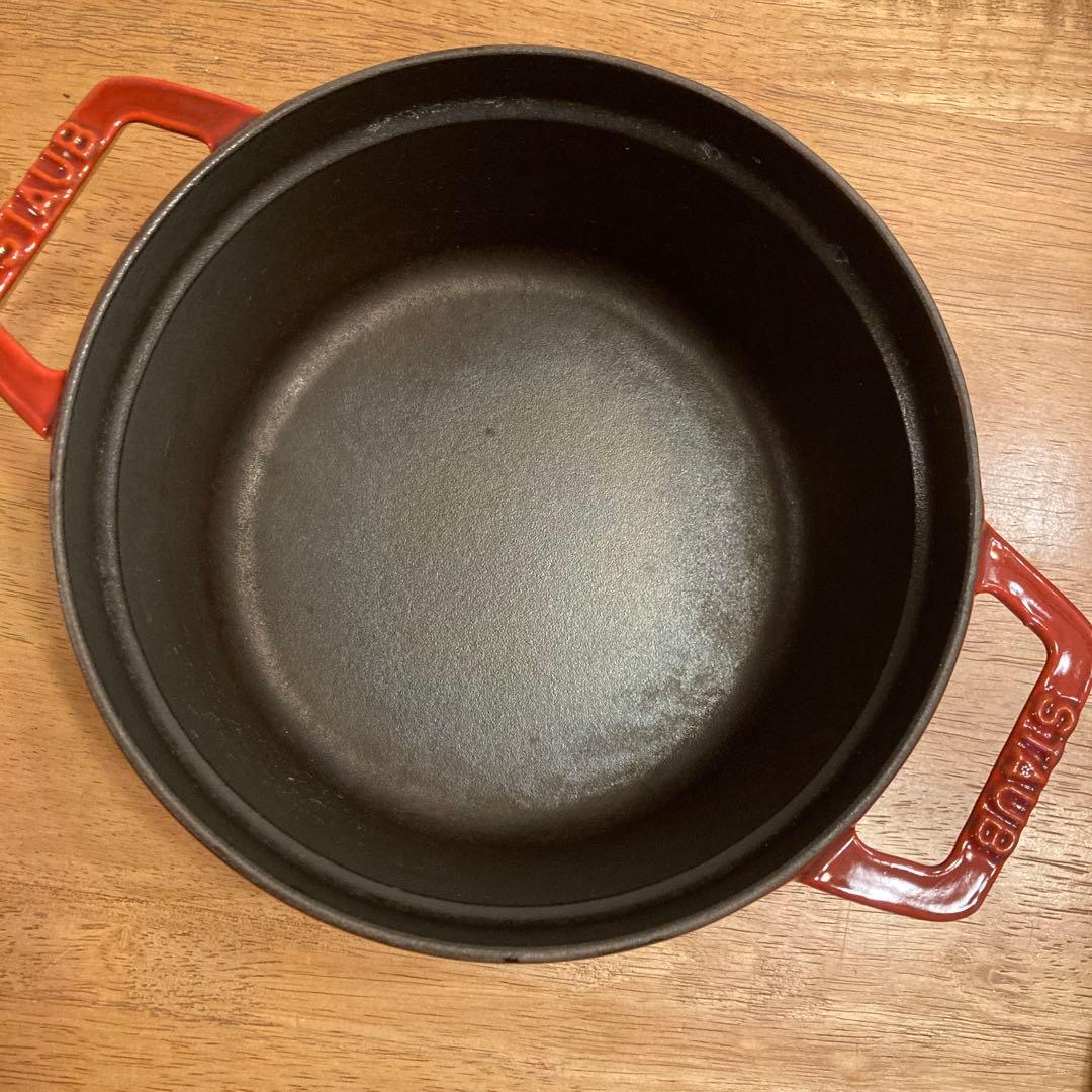 staub ストウブココットロンド　 高島屋限定色　ガーネットローズ　20㎝