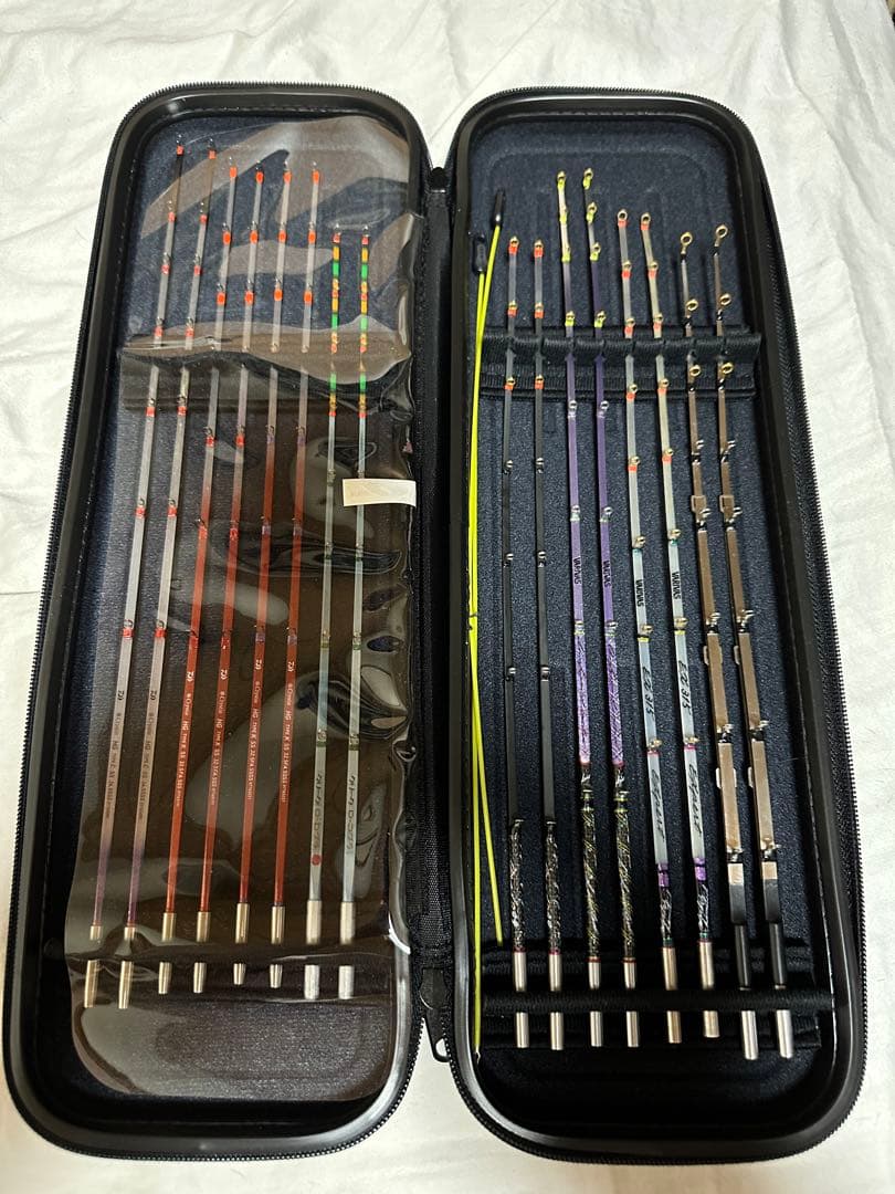 【値下げ】ワカサギ引退穂先セット ケース付き