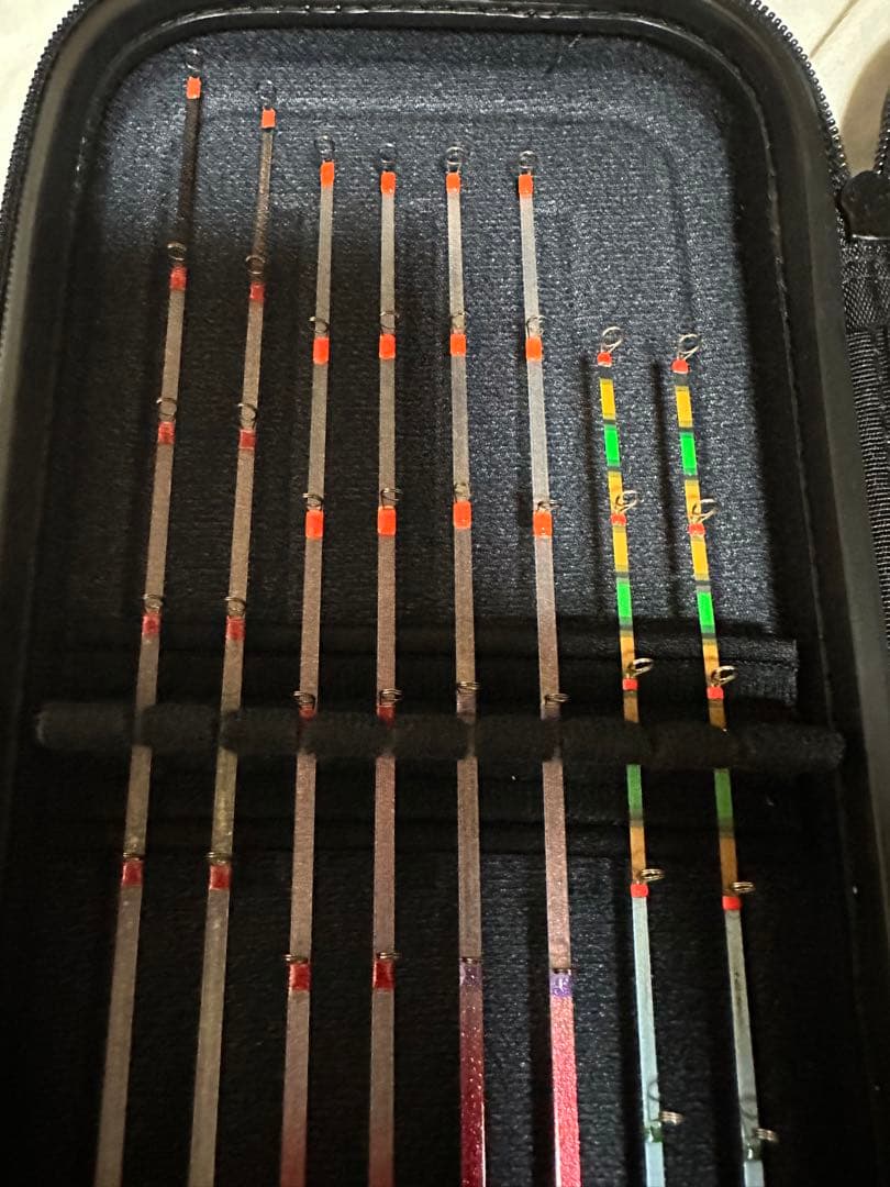 【値下げ】ワカサギ引退穂先セット ケース付き