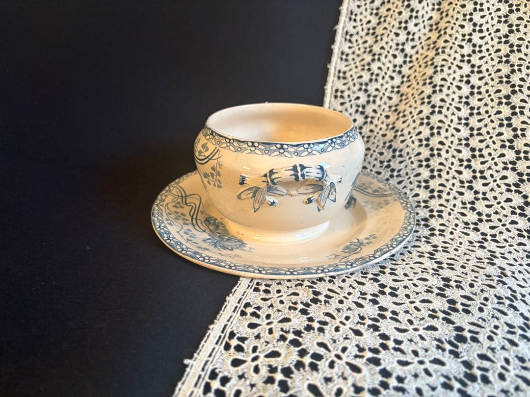 希少 サルグミンヌ窯 ROYAT ソーシエール フランス アンティーク