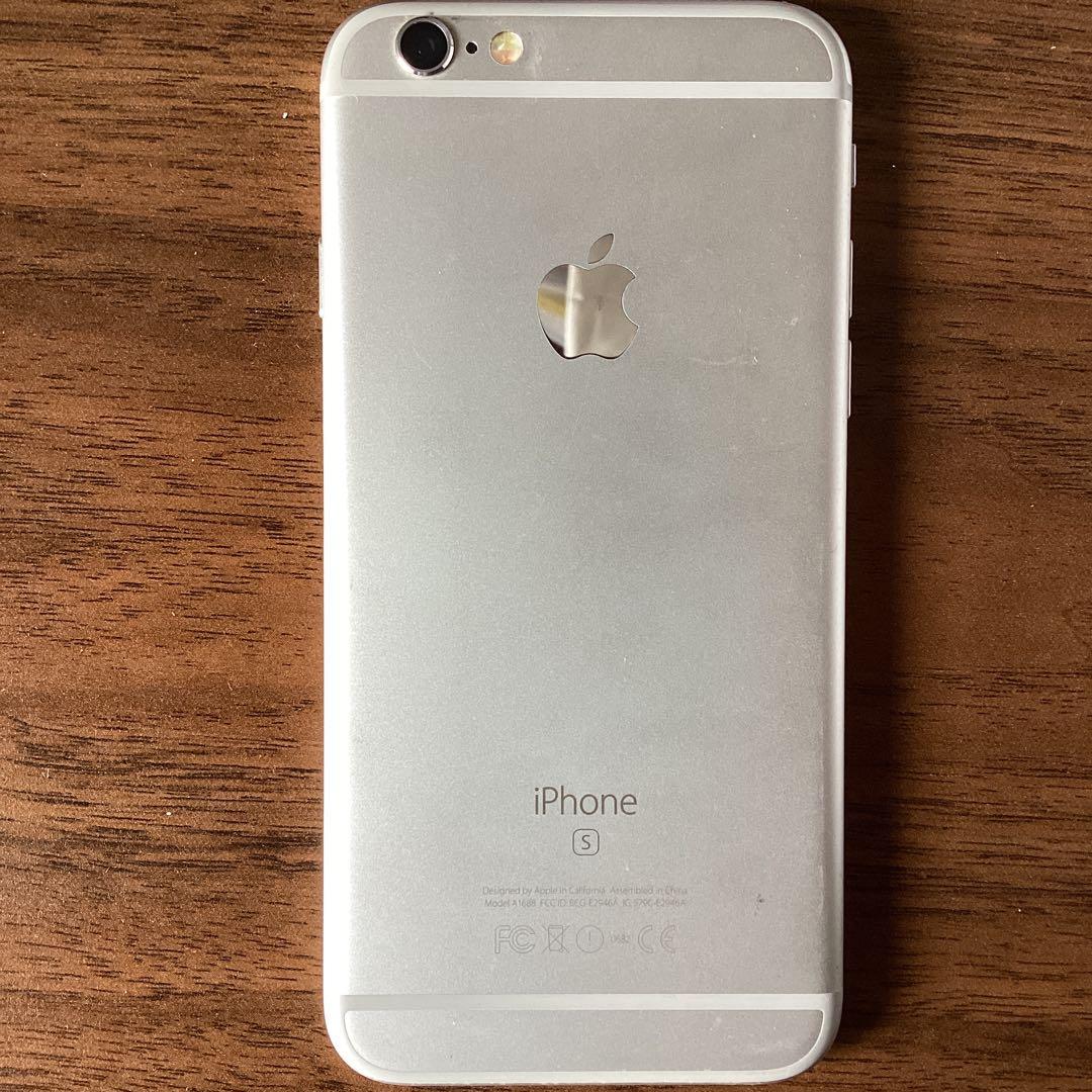 iPhone6s 32G SIMフリー　シルバー　アップルショップ購入
