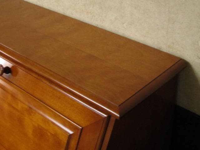 横浜ダニエル Daniel 樺材 無垢 スパニッシュ ライティングビューロー