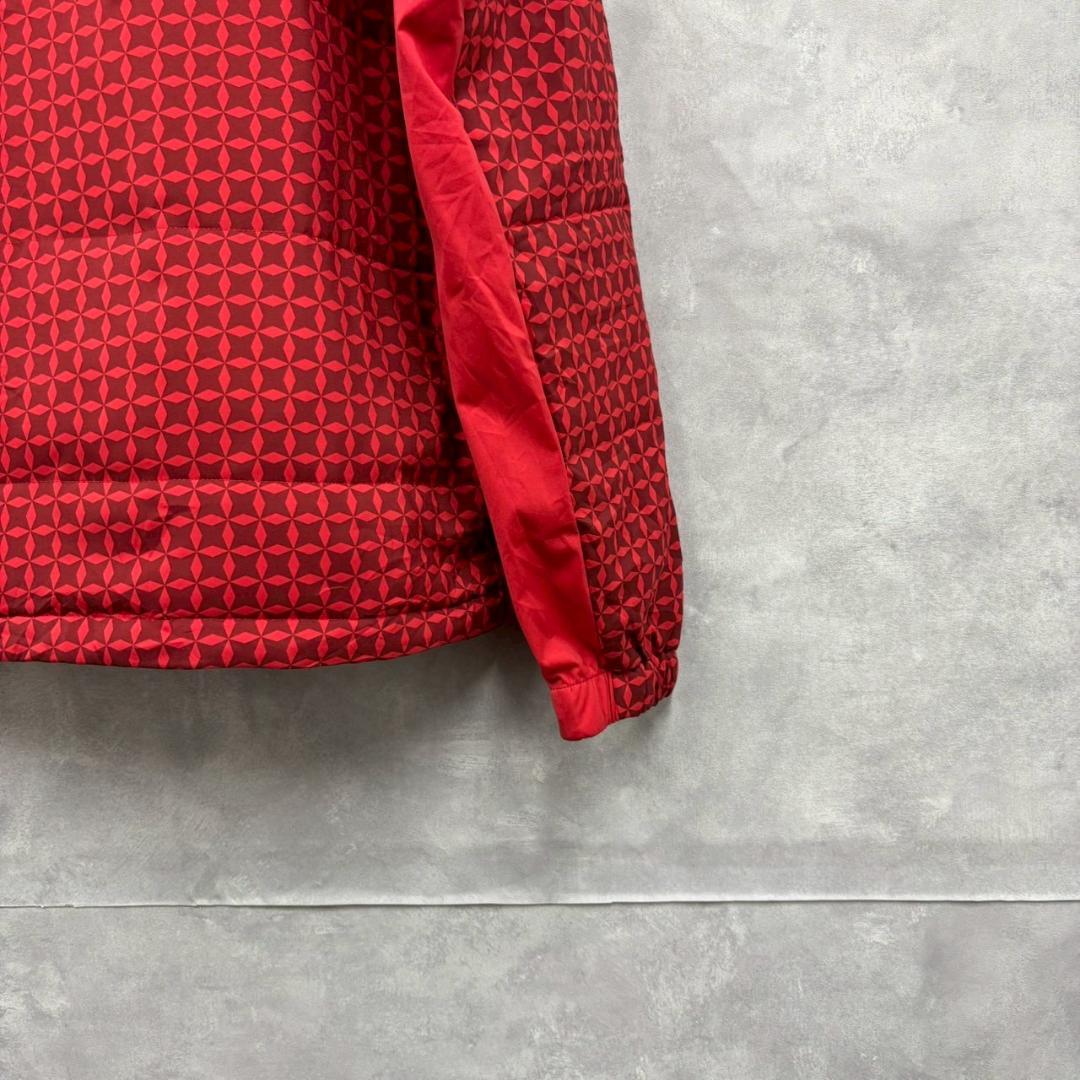 adidas GOLF 中綿 総柄 ダウンジャケット 防寒 N2328