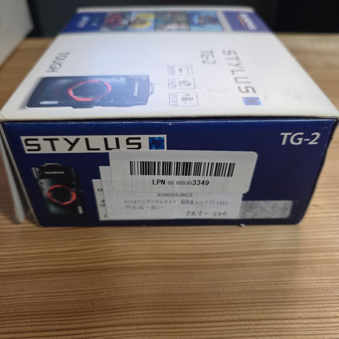 OLYMPUS STYLUS TG-2 レッド カメラ　ウォータープルーフ